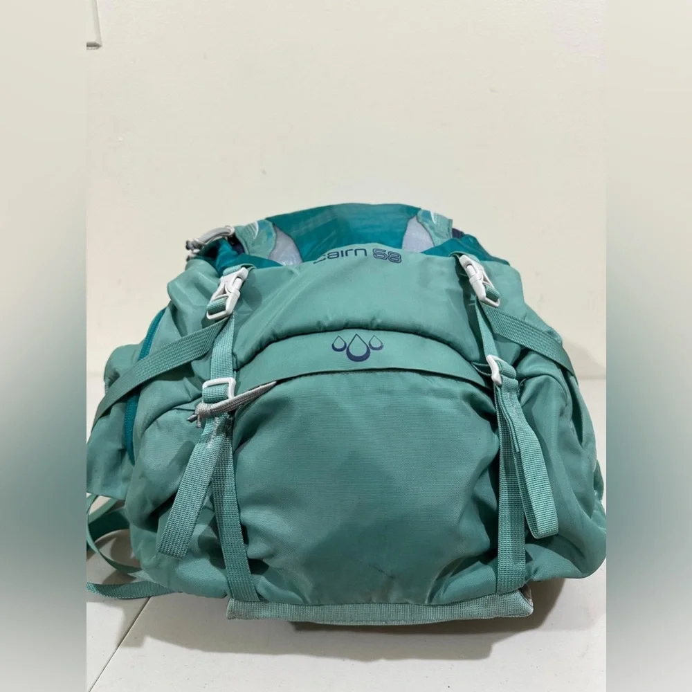 Gregory unisex Emerald and Gray Backpack